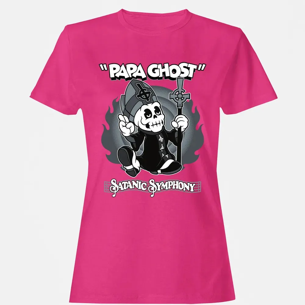 Papa Ghost Women's T-shirt - 6