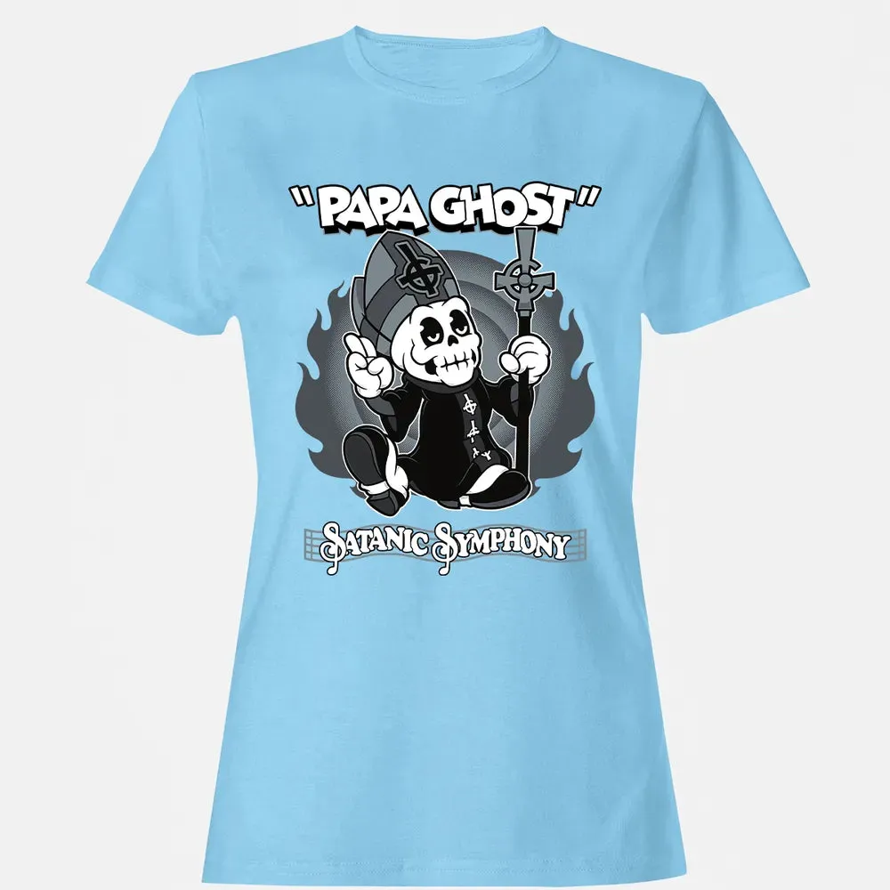 Papa Ghost Women's T-shirt - 8