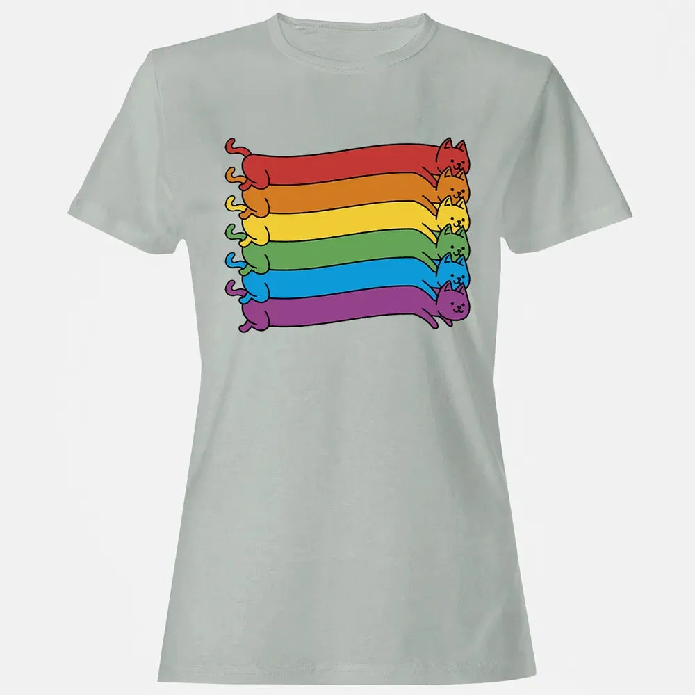 Rainbow Cats Pride Flag Women's T-shirt - 2
