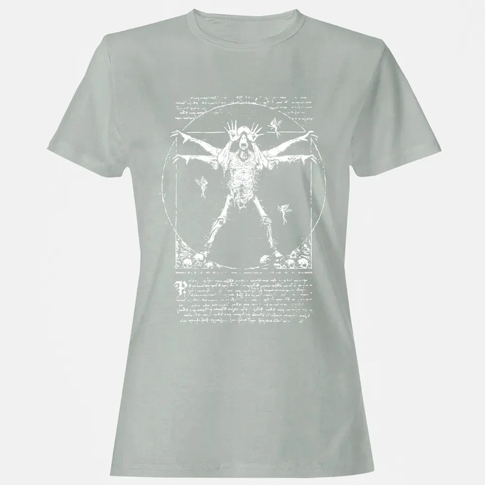 Vitruvian Pale Man Women's T-shirt - 2
