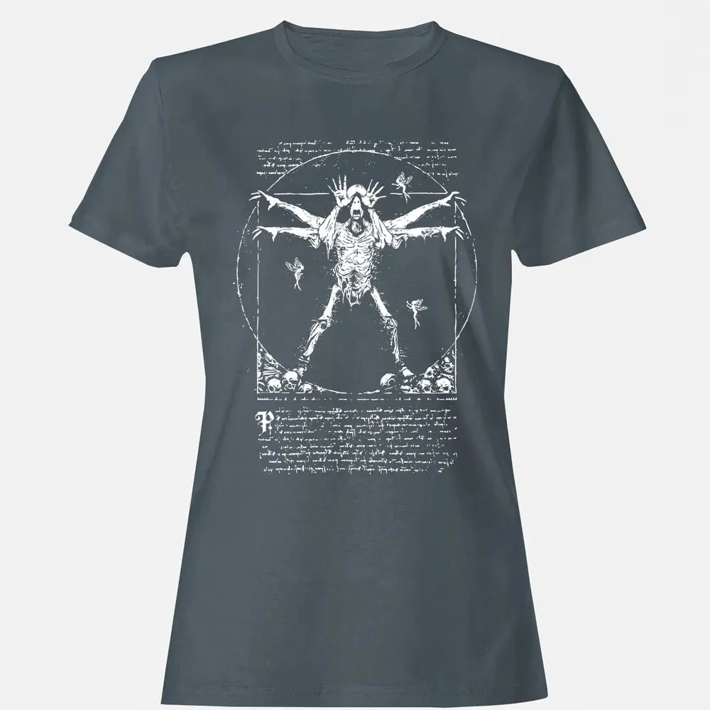 Vitruvian Pale Man Women's T-shirt - 3