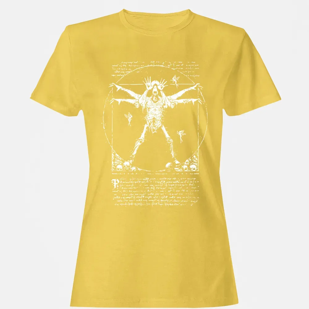 Vitruvian Pale Man Women's T-shirt - 4