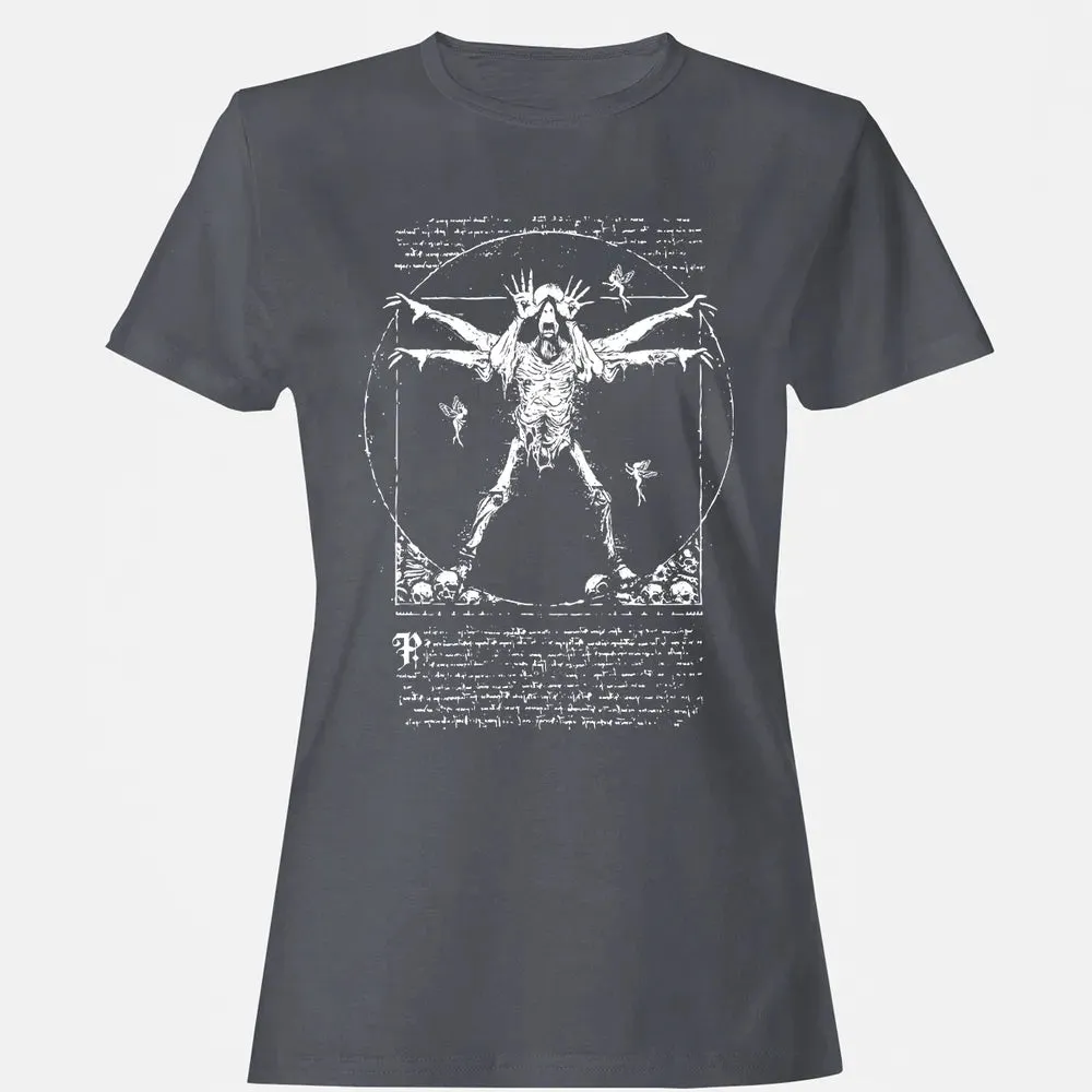 Vitruvian Pale Man Women's T-shirt - 5