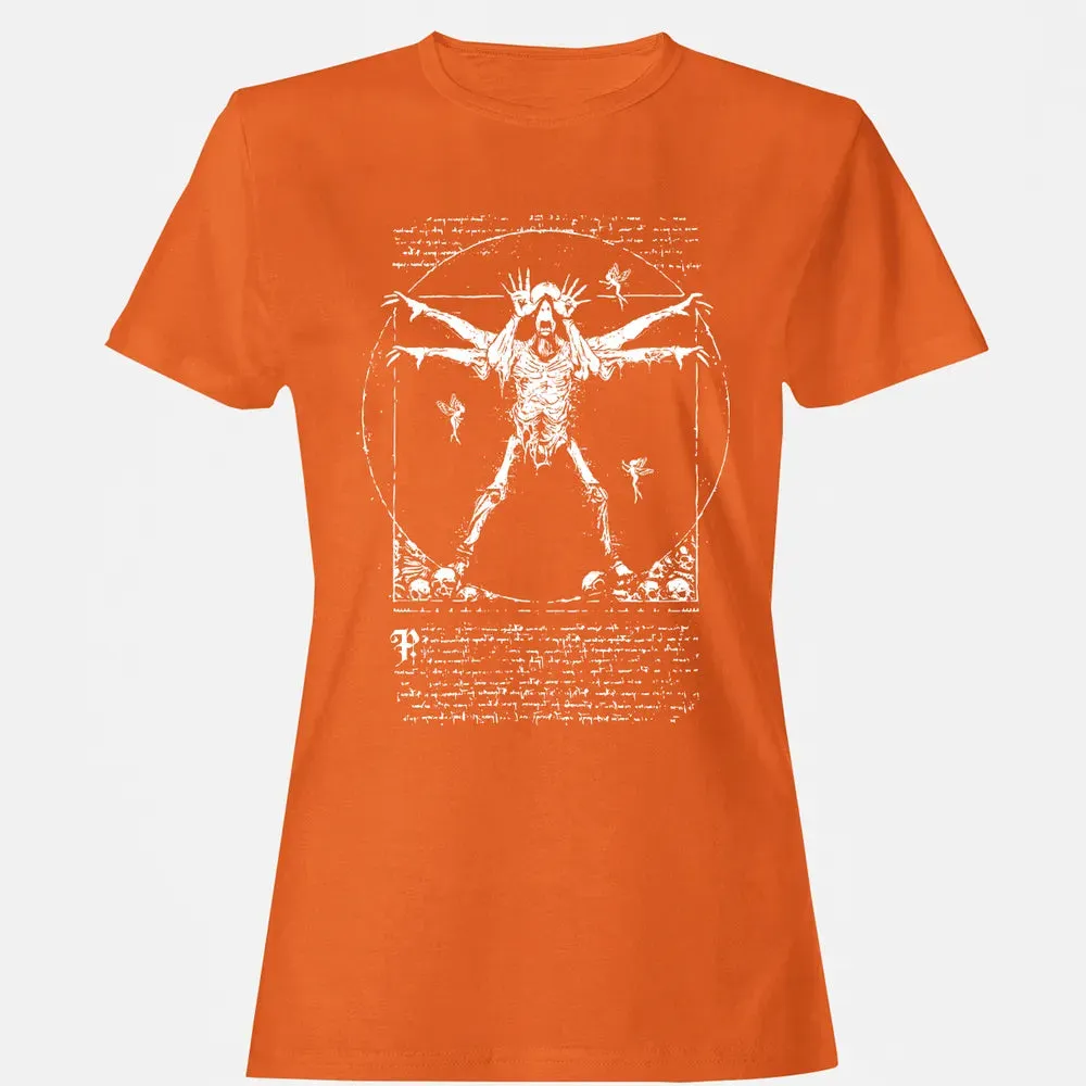 Vitruvian Pale Man Women's T-shirt - 11