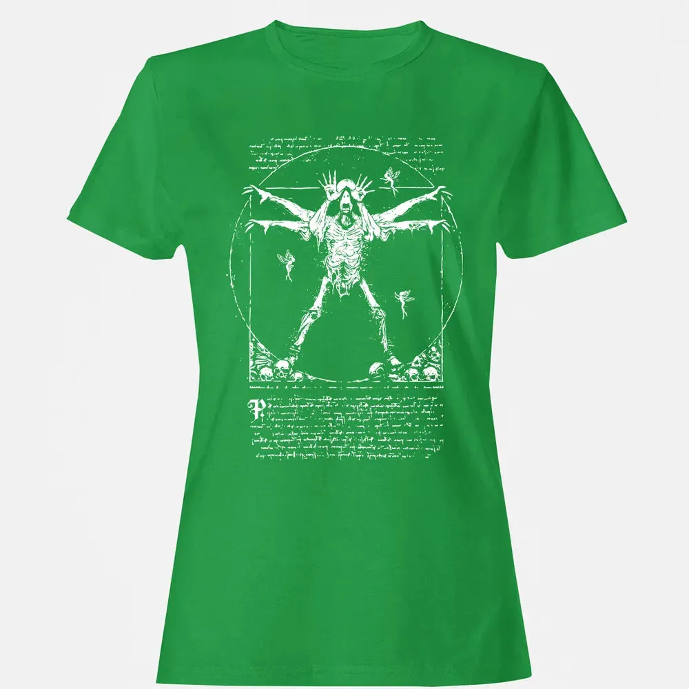 Vitruvian Pale Man Women's T-shirt - 7