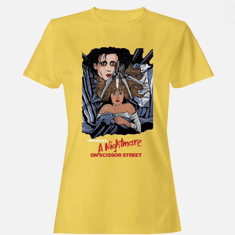 A Nightmare On Scissor Street Women's T-shirt - 4