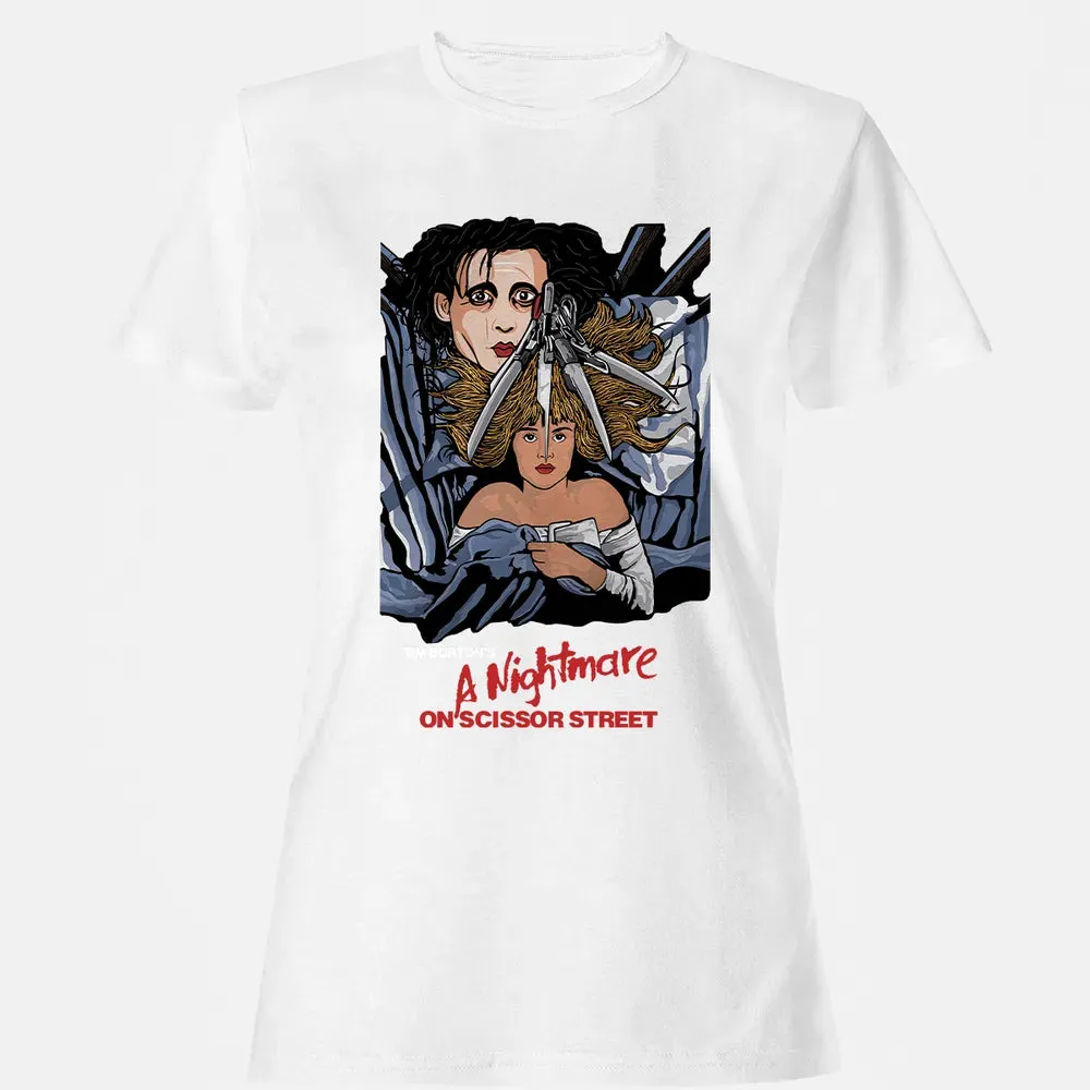 A Nightmare On Scissor Street Women's T-shirt - 16