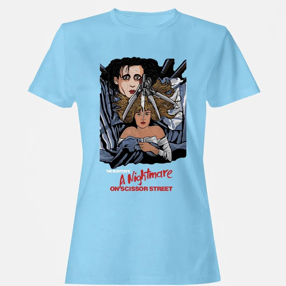 A Nightmare On Scissor Street Women's T-shirt - 8