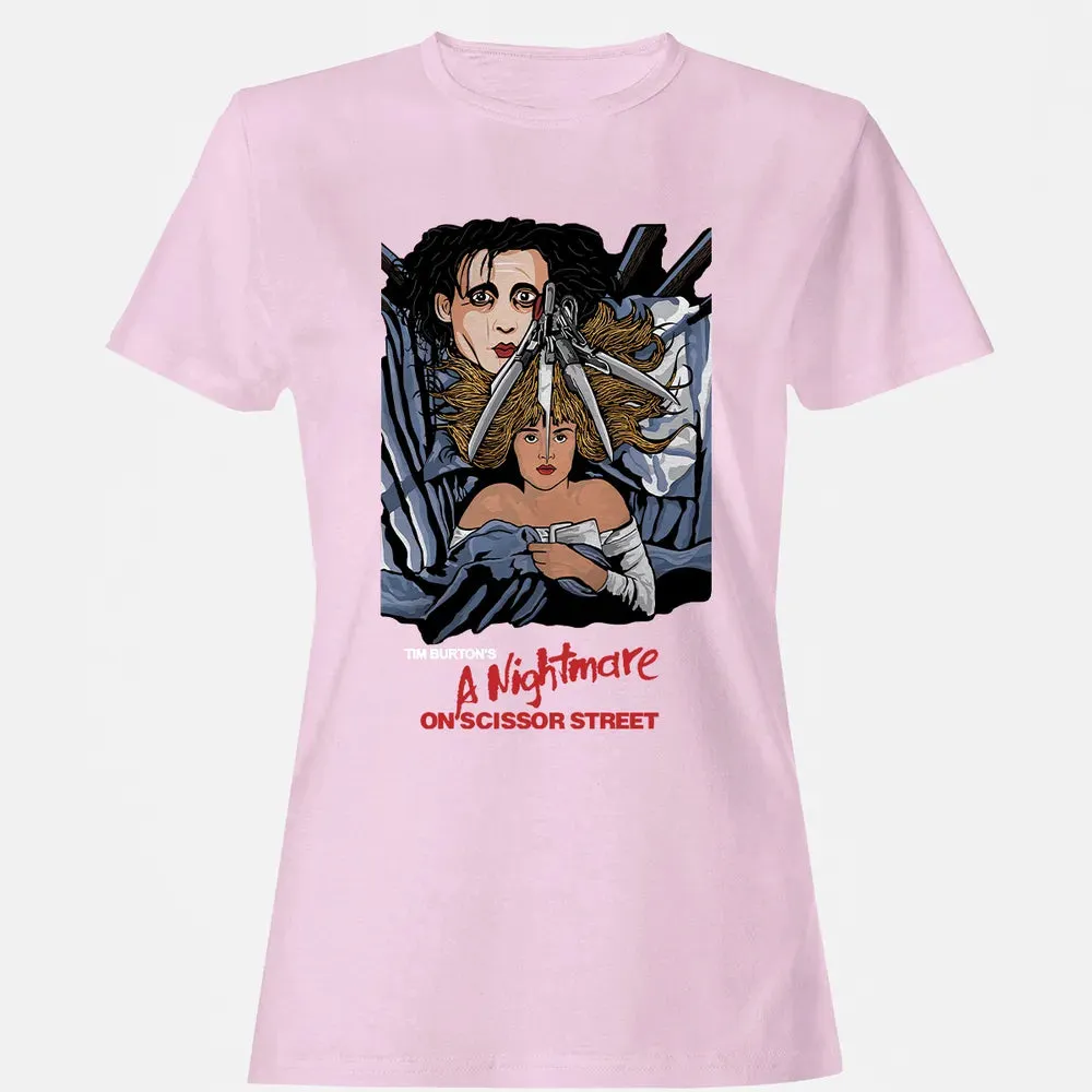 A Nightmare On Scissor Street Women's T-shirt - 9