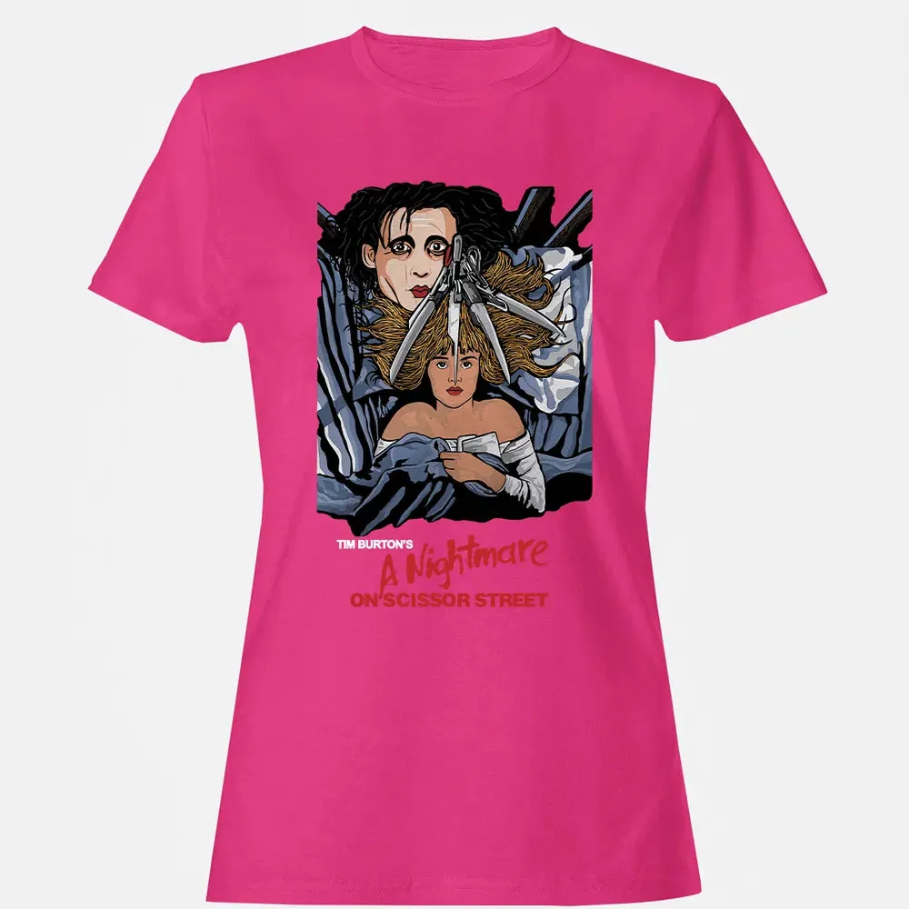 A Nightmare On Scissor Street Women's T-shirt - 6