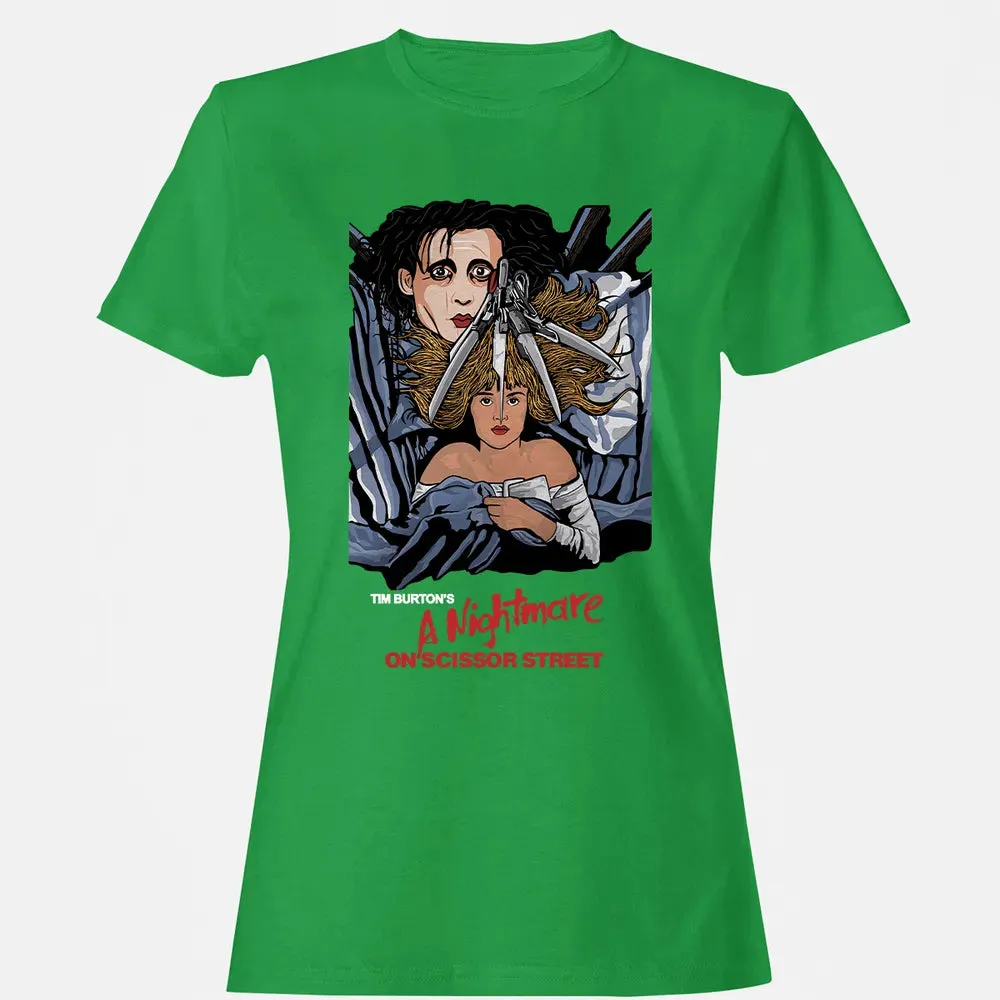 A Nightmare On Scissor Street Women's T-shirt - 7