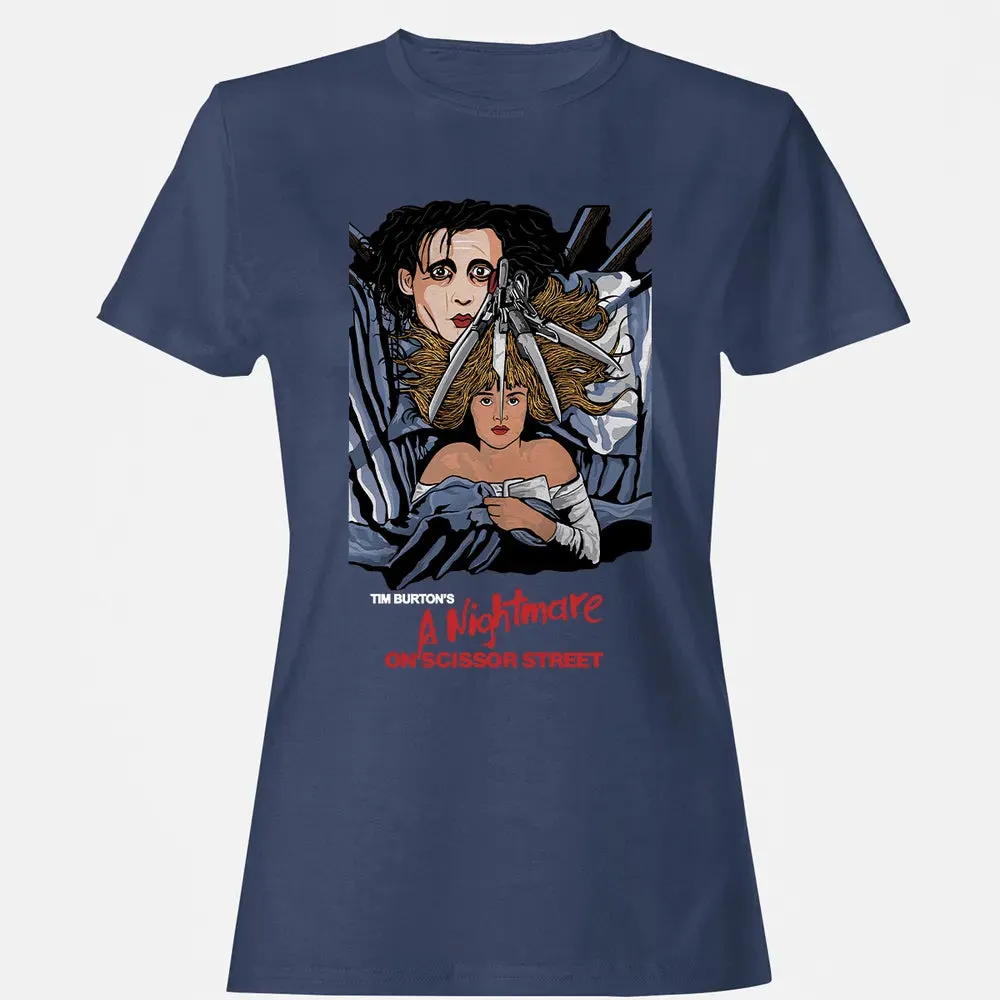 A Nightmare On Scissor Street Women's T-shirt - 10