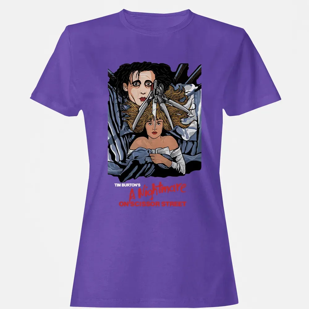A Nightmare On Scissor Street Women's T-shirt - 12