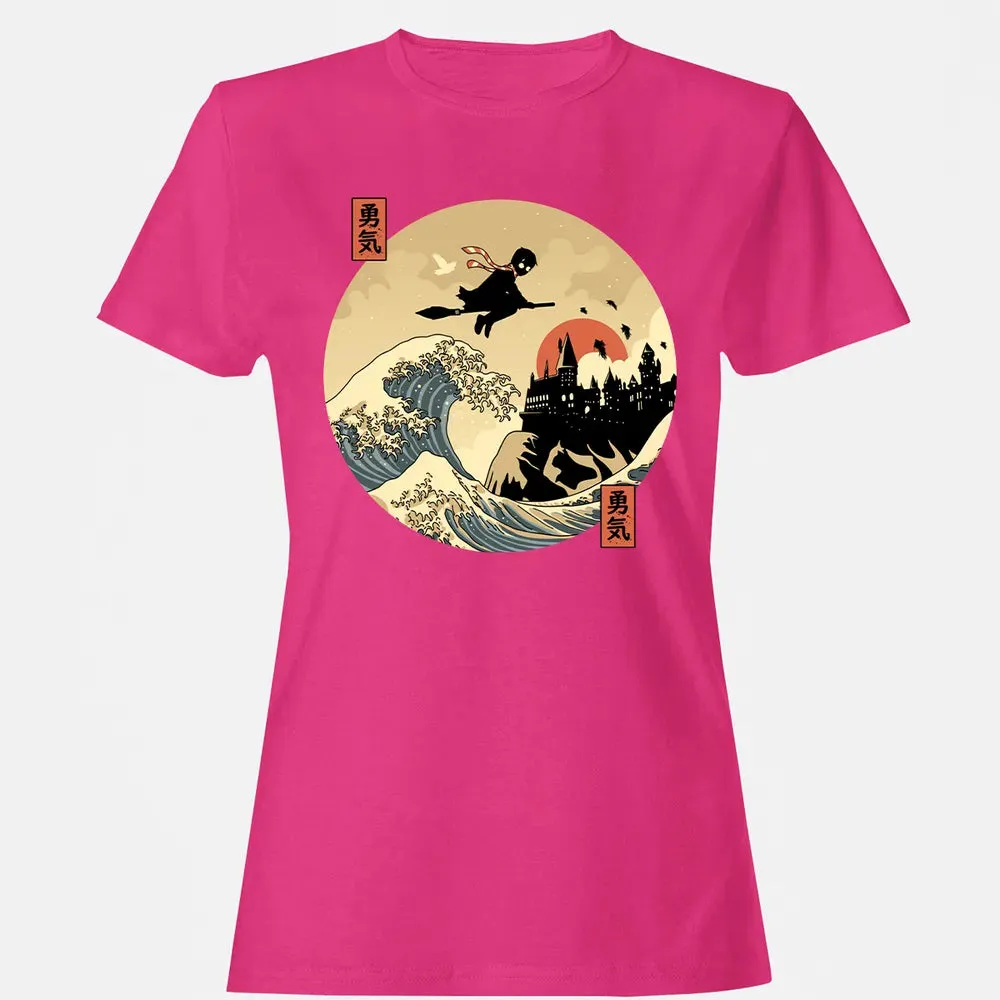 Flying On Great Wave Women's T-shirt - 6