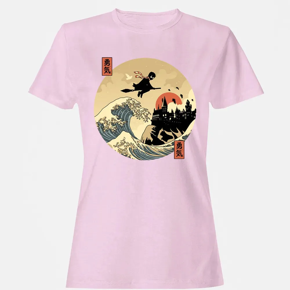 Flying On Great Wave Women's T-shirt - 9