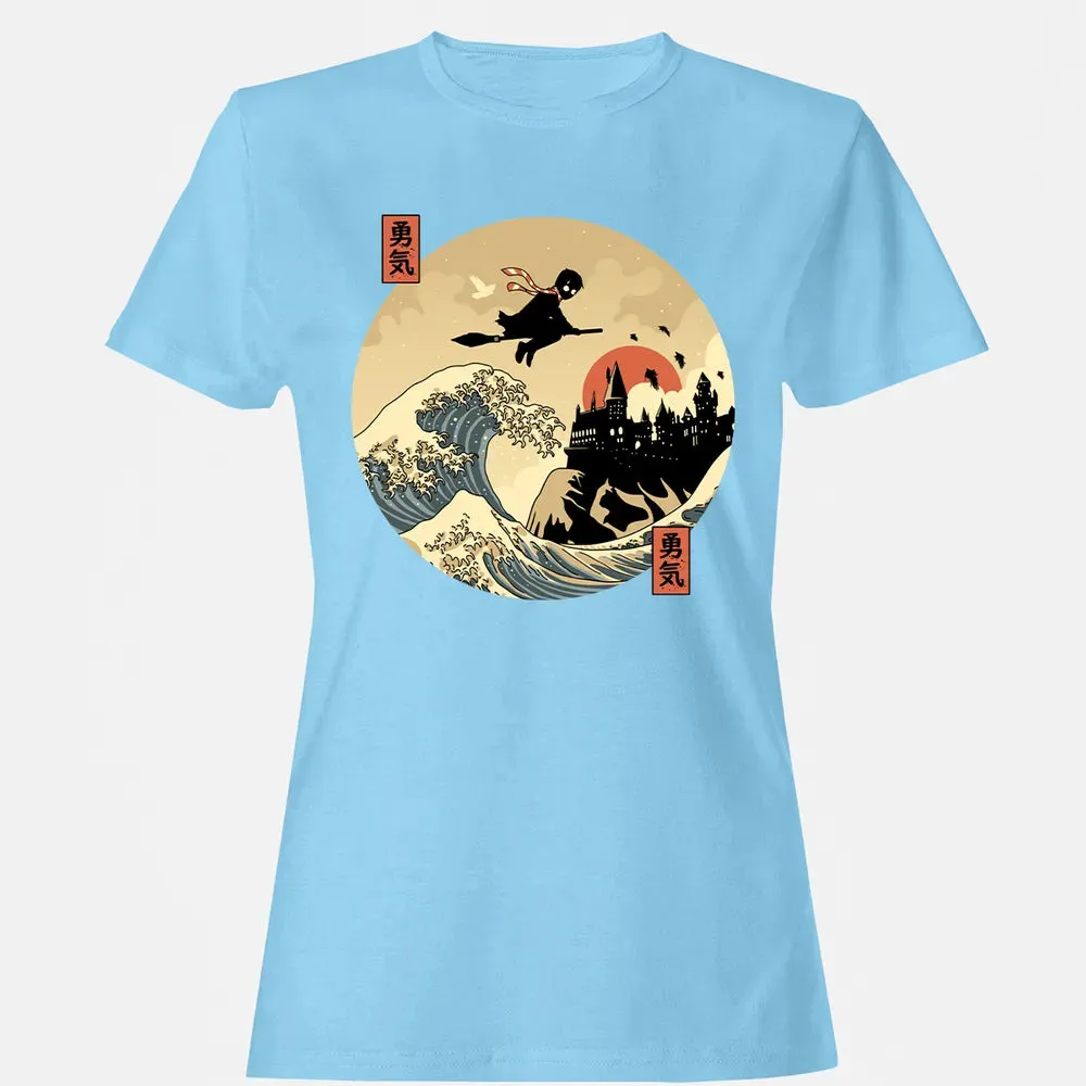 Flying On Great Wave Women's T-shirt - 8
