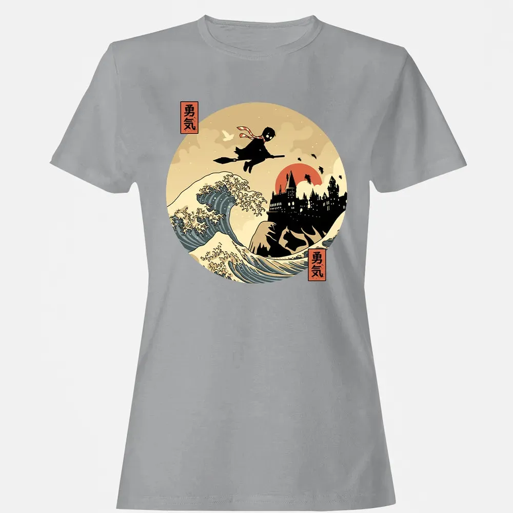 Flying On Great Wave Women's T-shirt - 15