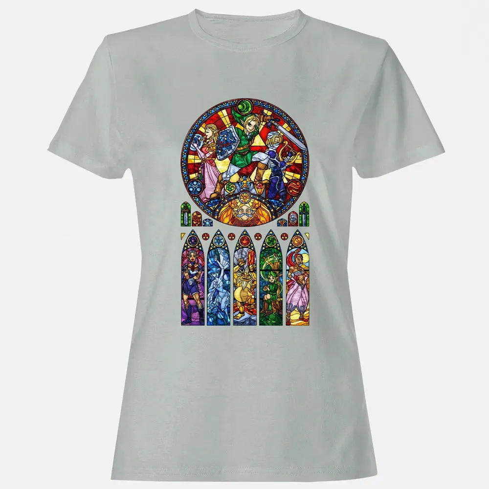 Zelda Stained Glass Women's T-shirt - 2