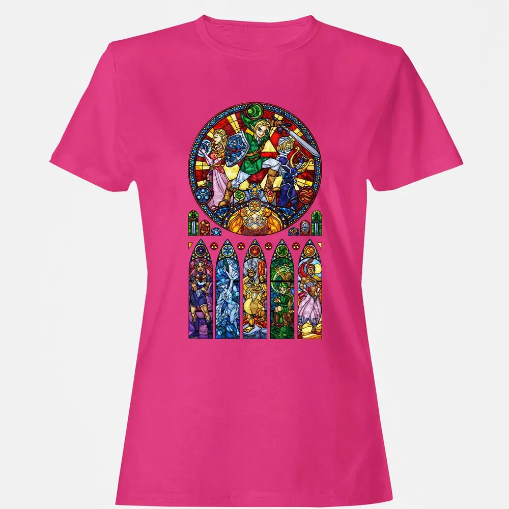 Zelda Stained Glass Women's T-shirt - 6