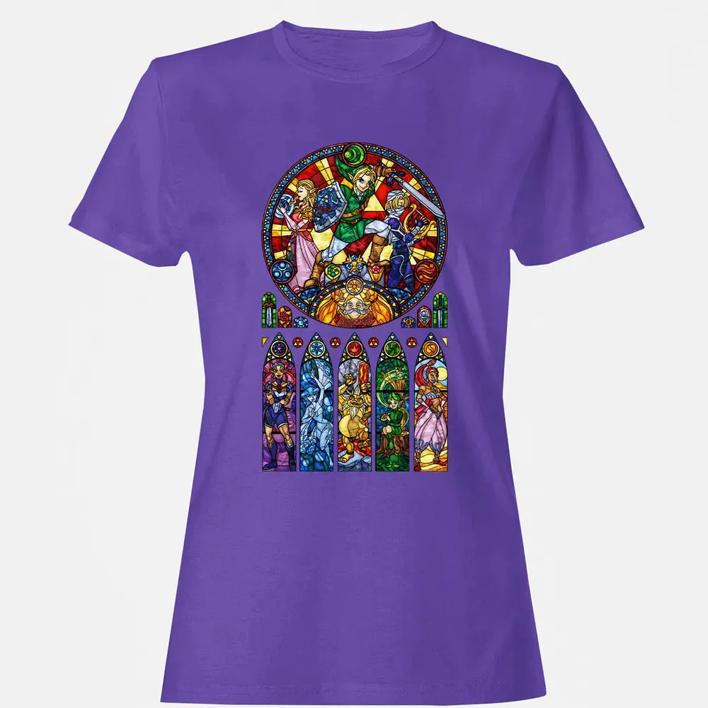 Zelda Stained Glass Women's T-shirt - 12