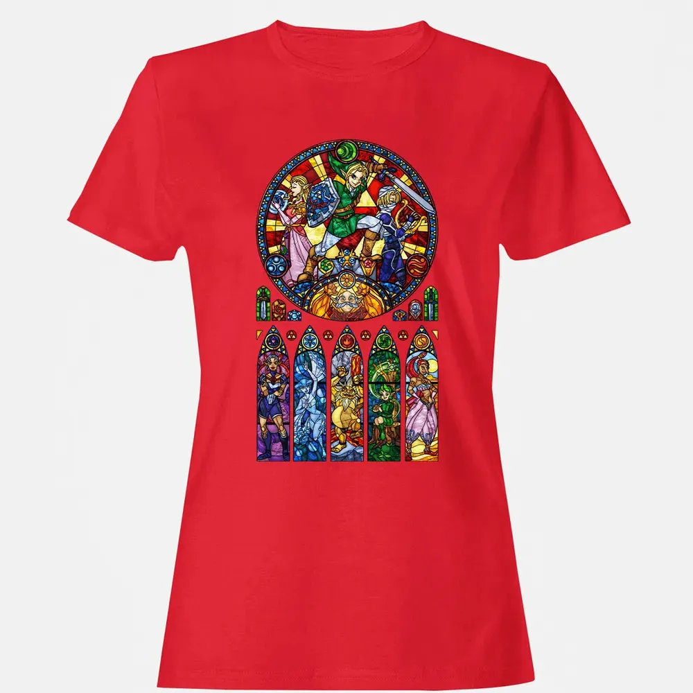 Zelda Stained Glass Women's T-shirt - 13