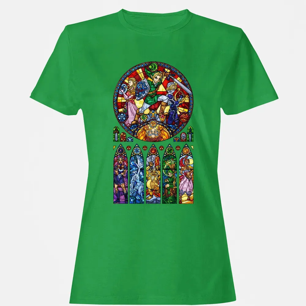Zelda Stained Glass Women's T-shirt - 7