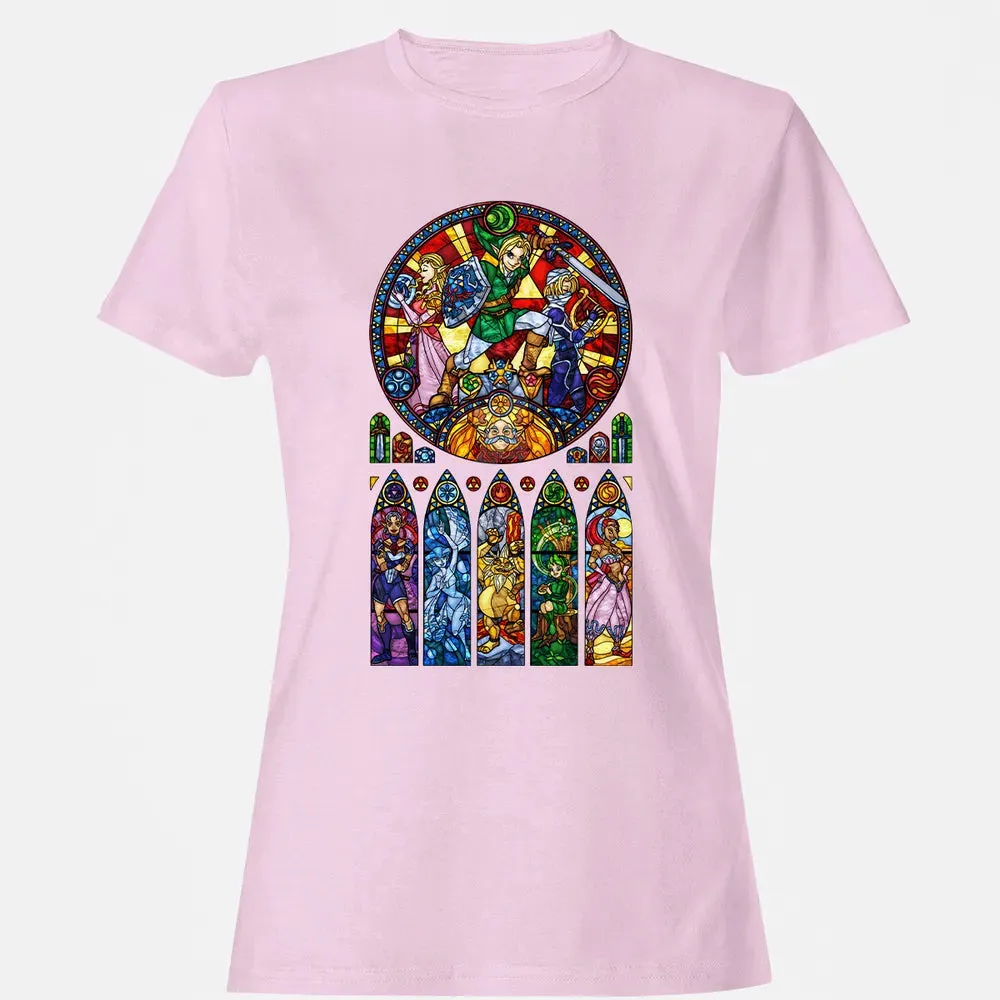 Zelda Stained Glass Women's T-shirt - 9