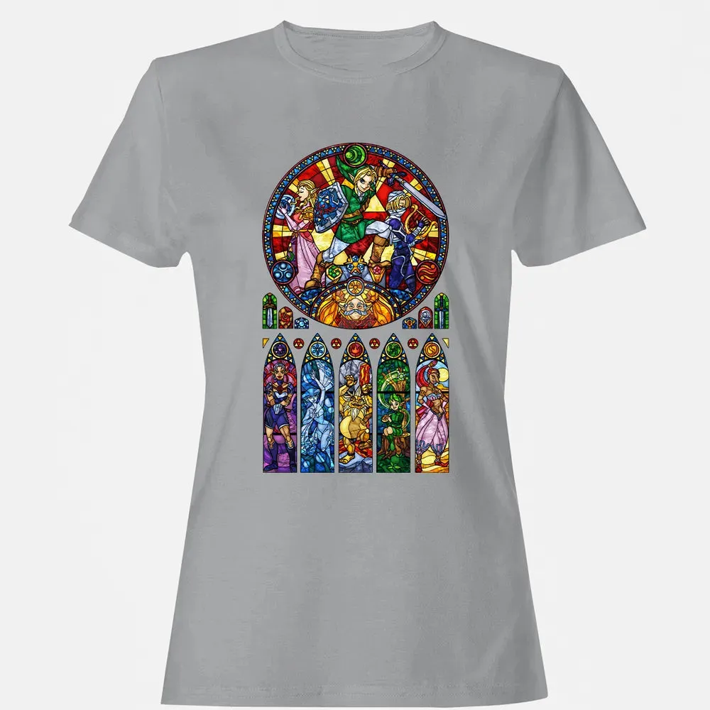 Zelda Stained Glass Women's T-shirt - 15