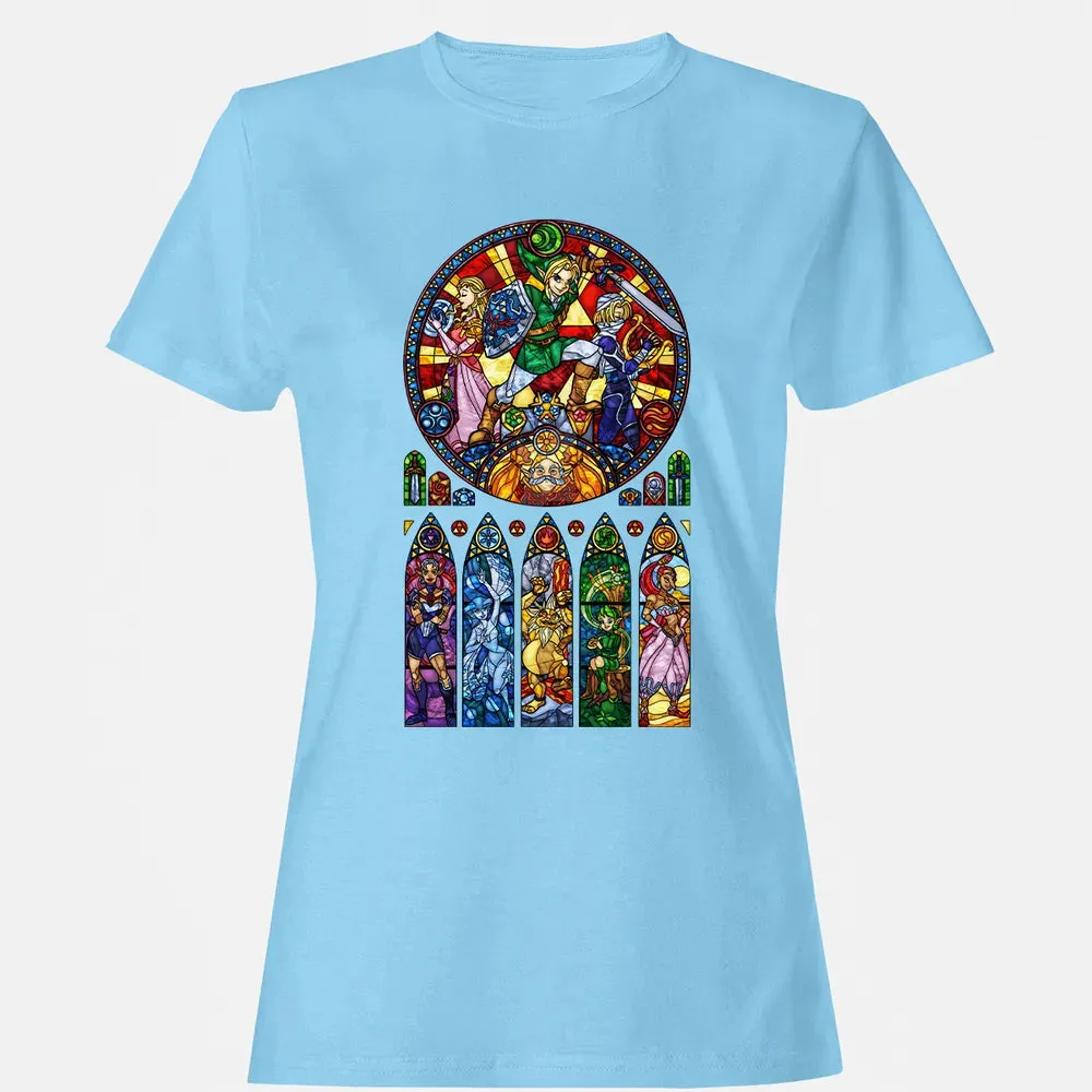 Zelda Stained Glass Women's T-shirt - 8