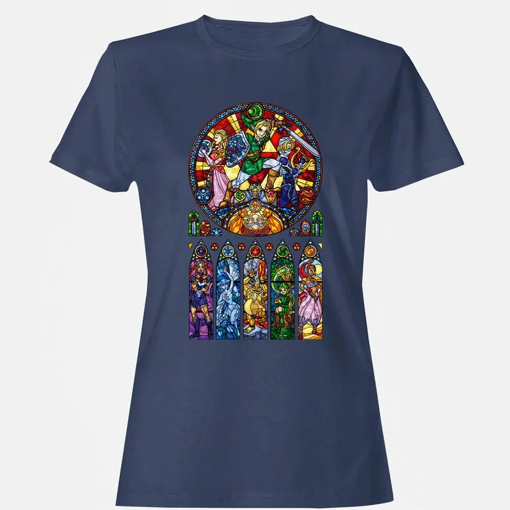 Zelda Stained Glass Women's T-shirt - 10