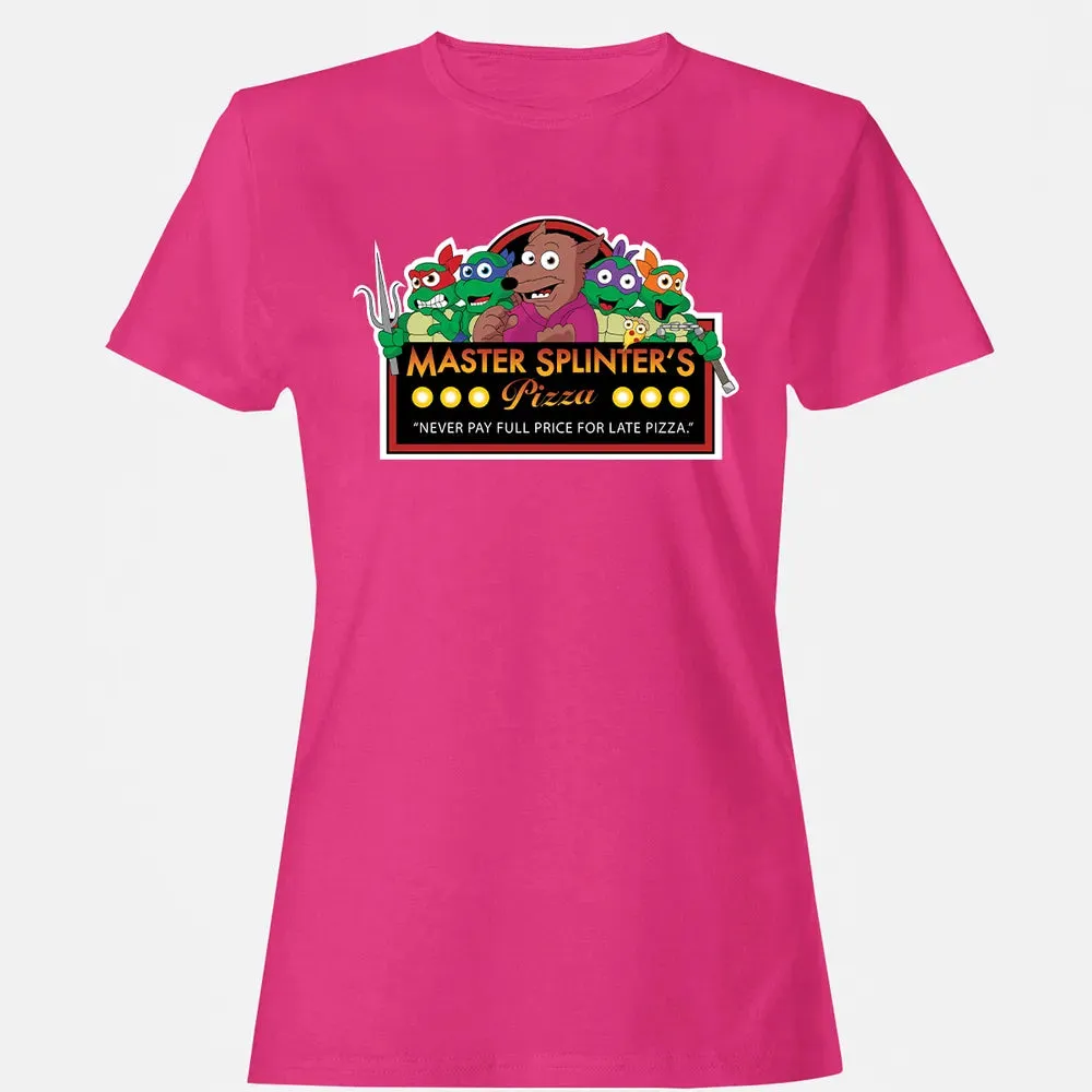 Master Splinter Pizza Women's T-shirt - 6