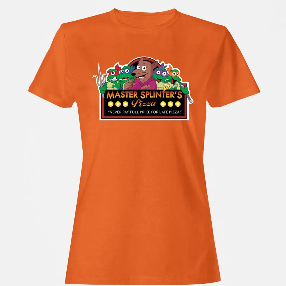 Master Splinter Pizza Women's T-shirt - 11