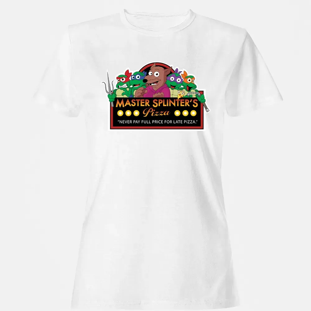 Master Splinter Pizza Women's T-shirt - 16