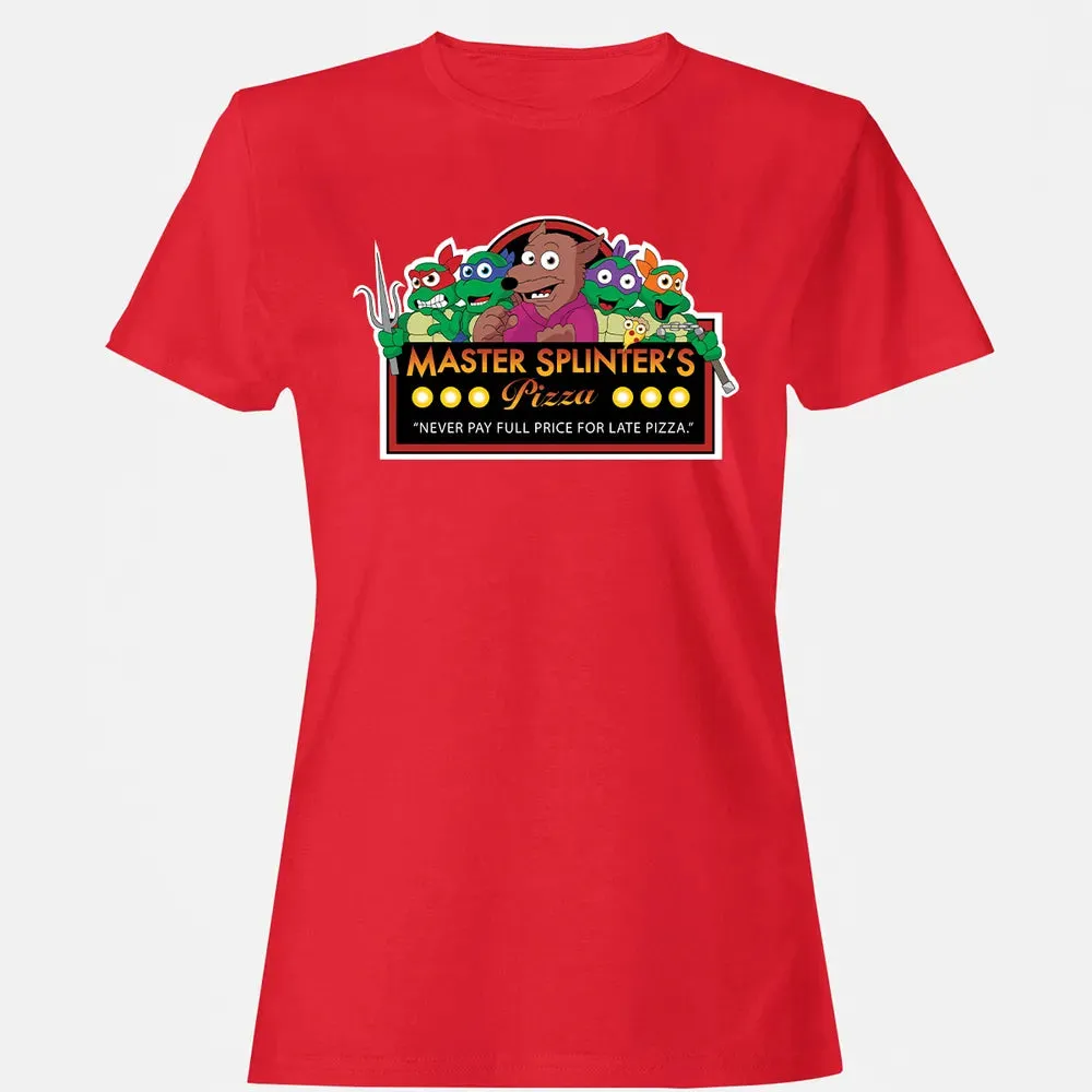 Master Splinter Pizza Women's T-shirt - 13