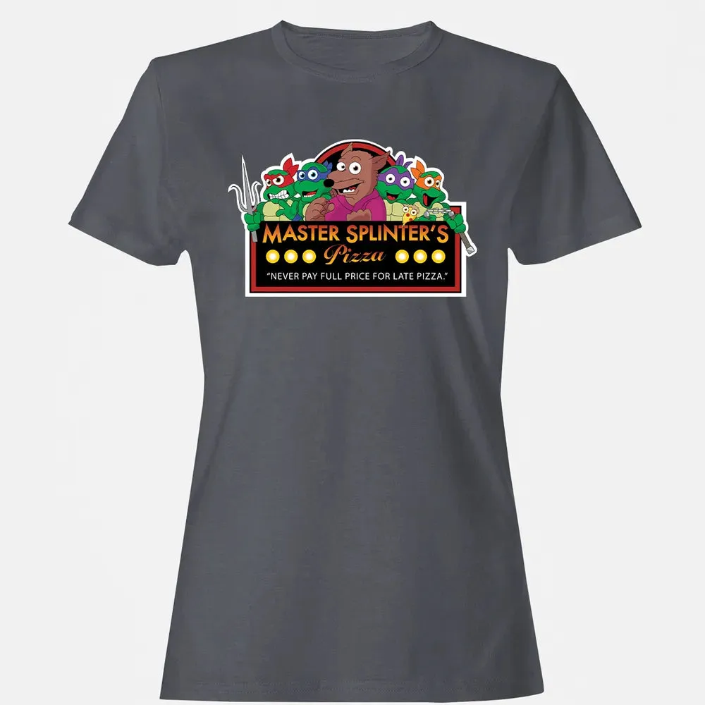 Master Splinter Pizza Women's T-shirt - 5