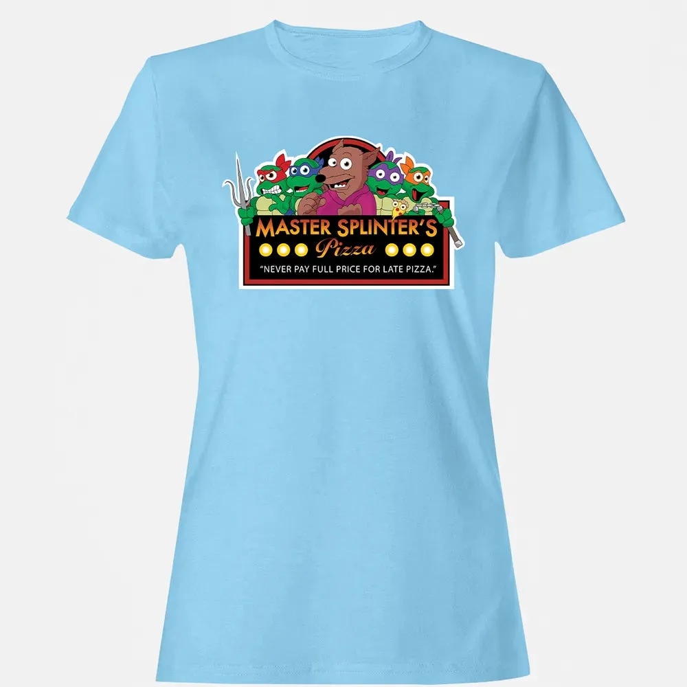 Master Splinter Pizza Women's T-shirt - 8