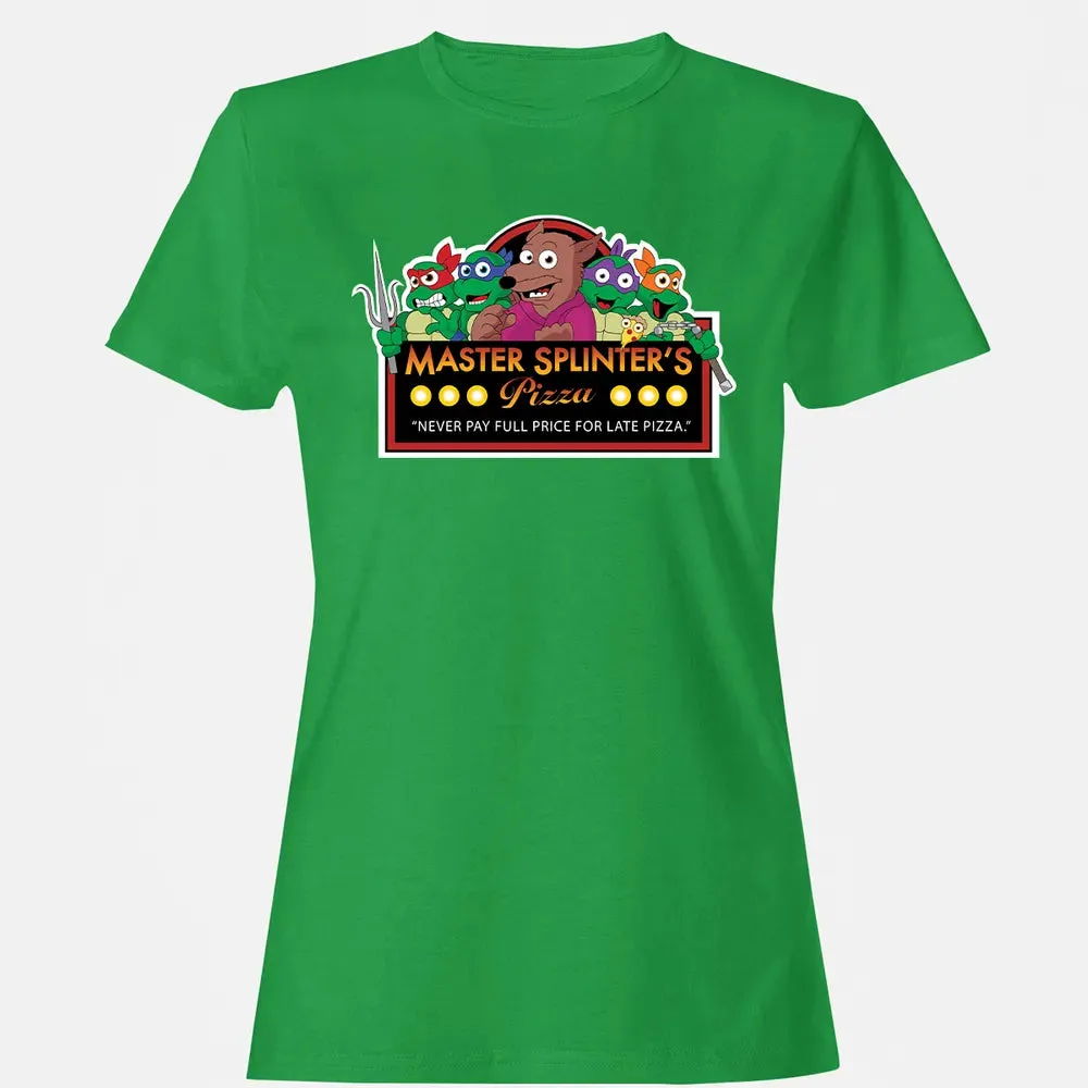 Master Splinter Pizza Women's T-shirt - 7