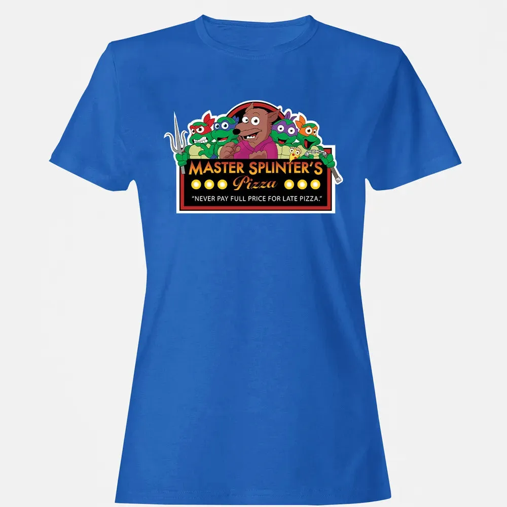 Master Splinter Pizza Women's T-shirt - 14