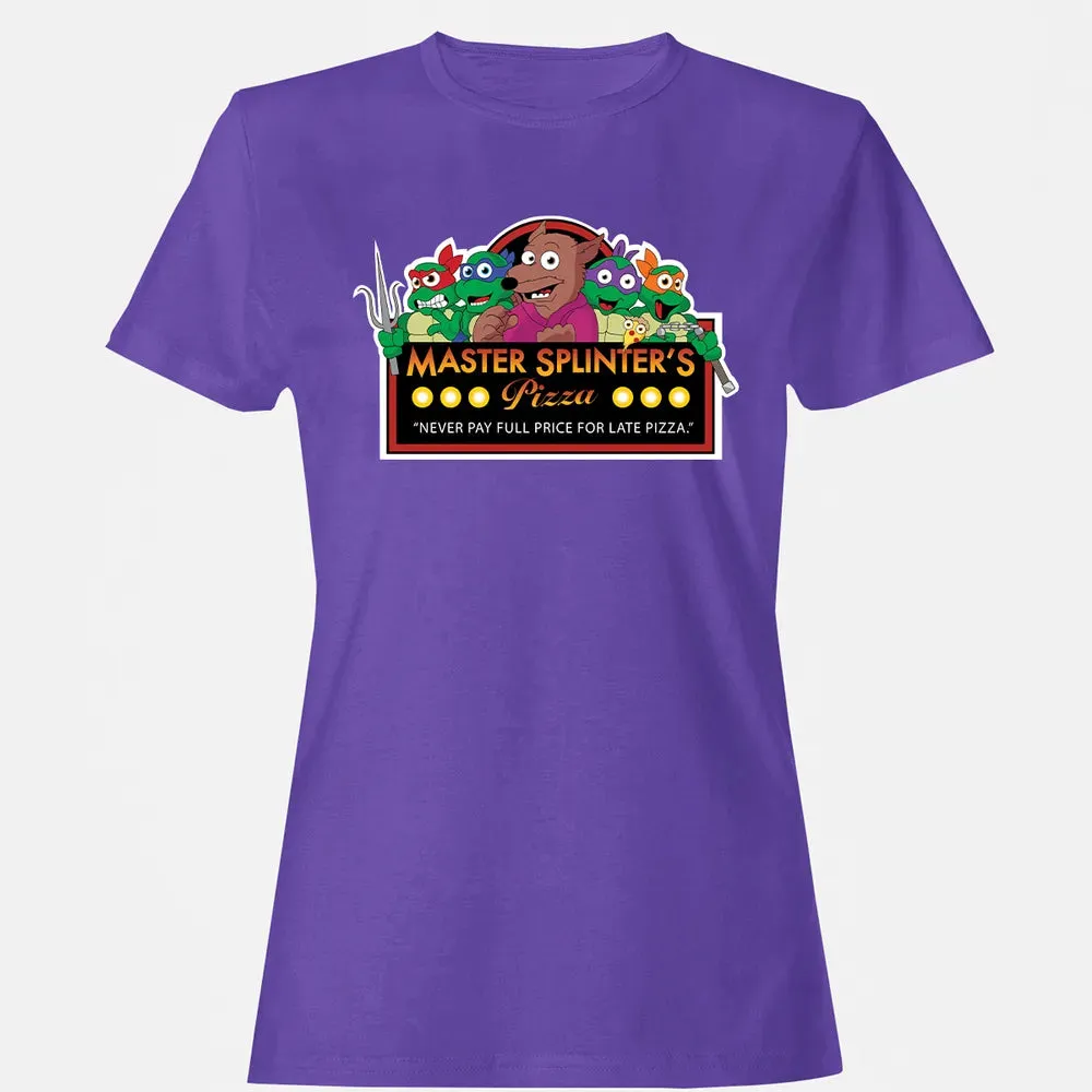 Master Splinter Pizza Women's T-shirt - 12
