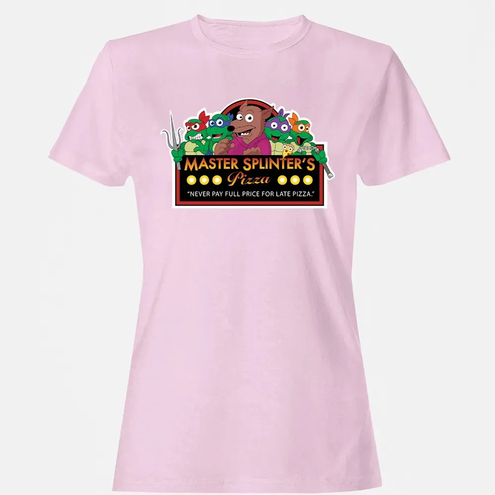 Master Splinter Pizza Women's T-shirt - 9