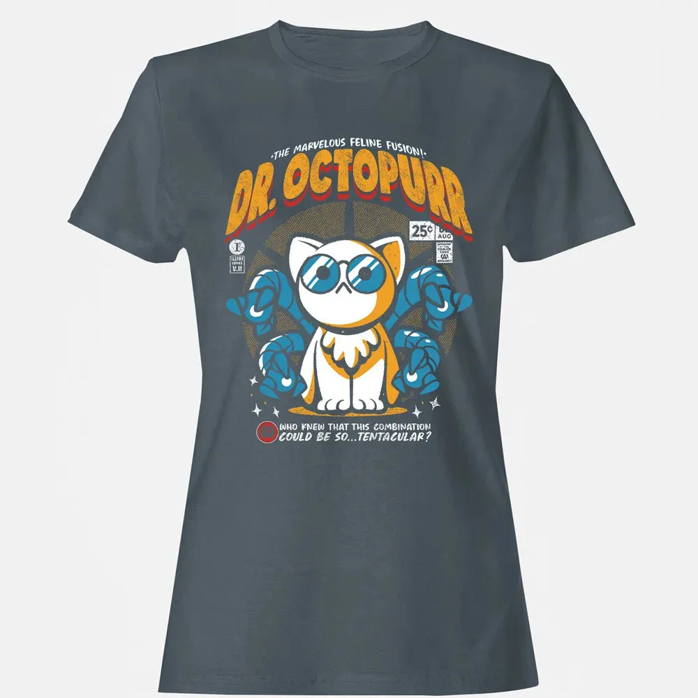 Dr. Octopurr Women's T-shirt - 3