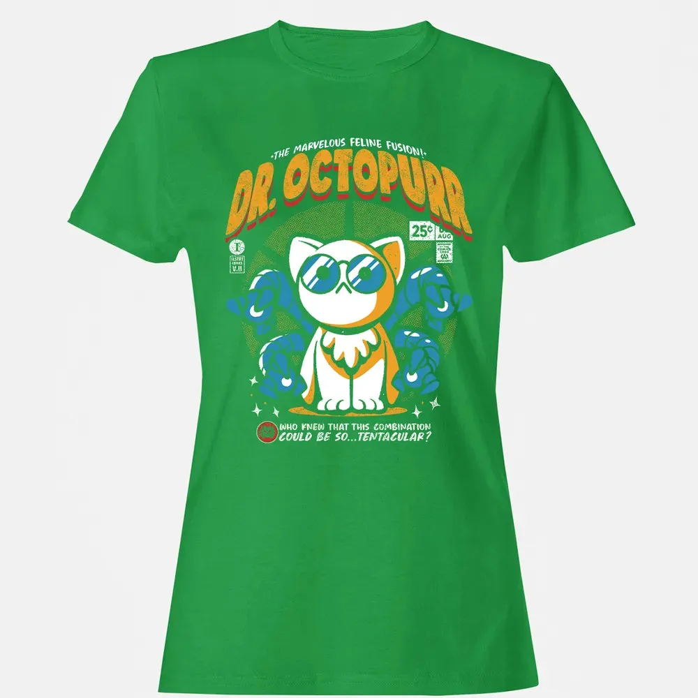 Dr. Octopurr Women's T-shirt - 7