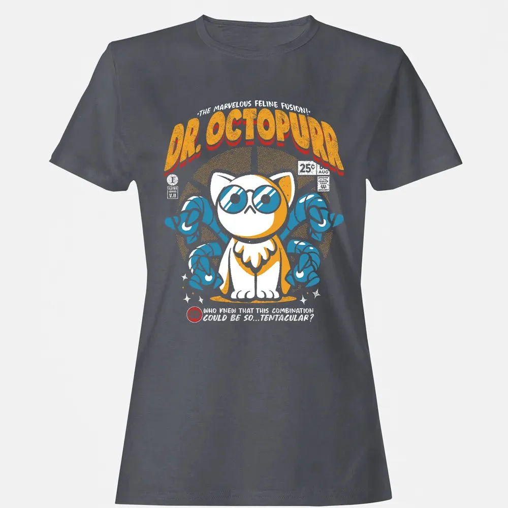 Dr. Octopurr Women's T-shirt - 5