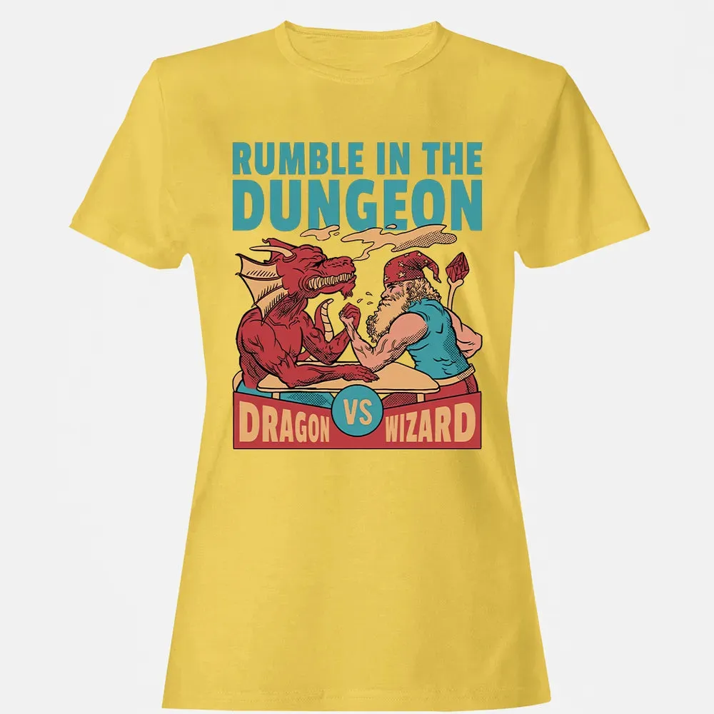 Rumble In The Dungeon Women's T-shirt - 4