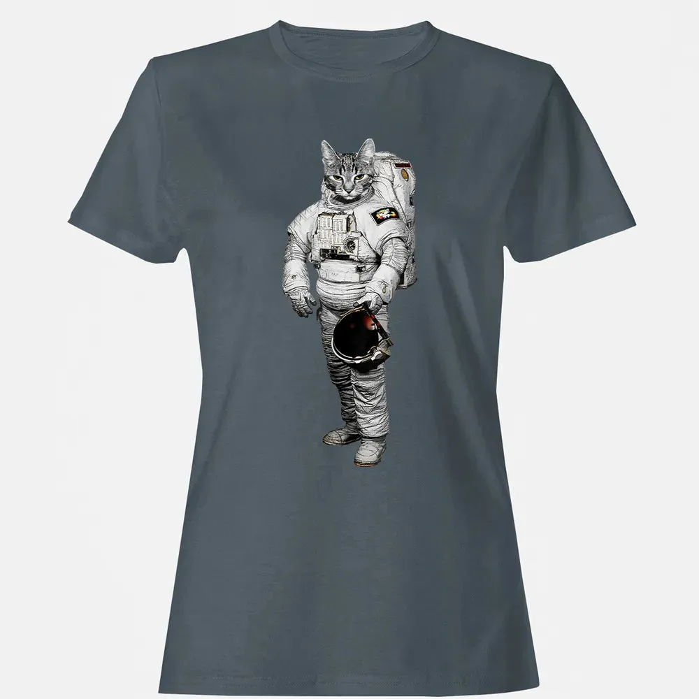 Space Cat   Gift for Cat Lovers Women's T-shirt - 3
