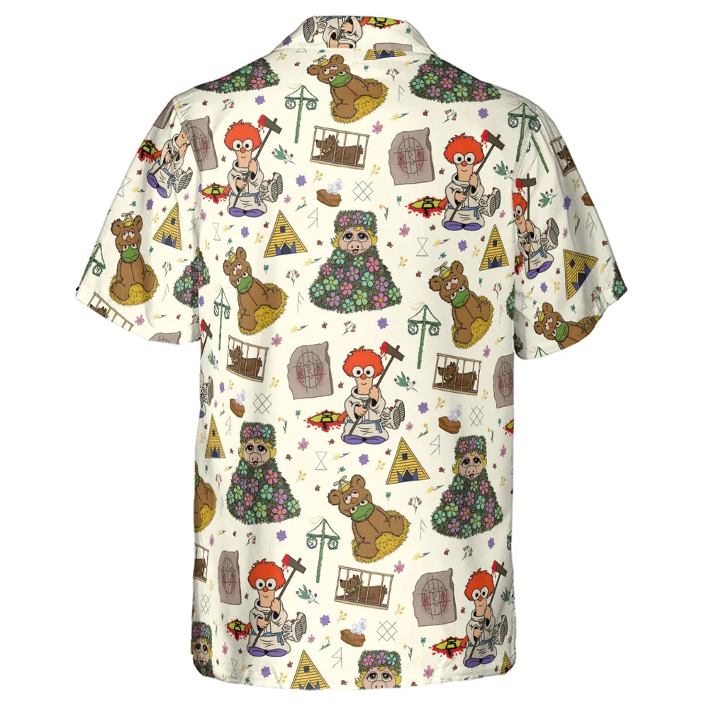Festivites Midsommar Muppet Babies Hawaiian Shirt - 3