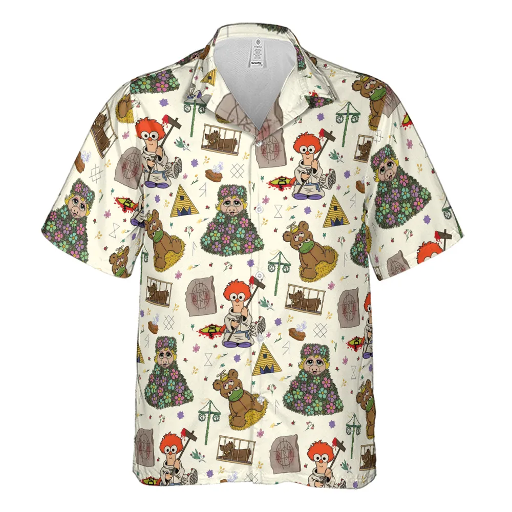 Festivites Midsommar Muppet Babies Hawaiian Shirt - 2