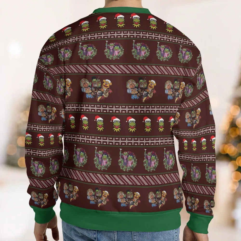 Where Ever You Find Love It Feels Like Christmas Muppet Ugly Christmas Sweatshirt - 2