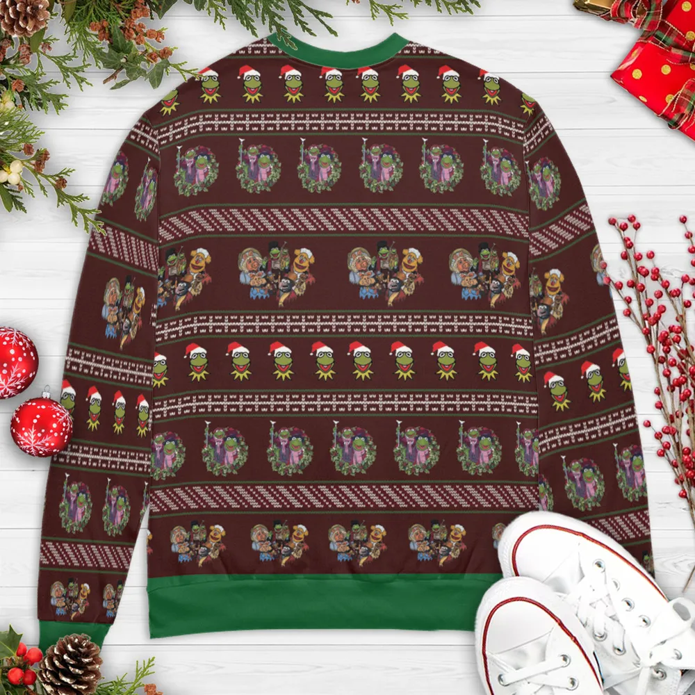 Where Ever You Find Love It Feels Like Christmas Muppet Ugly Christmas Sweatshirt - 4