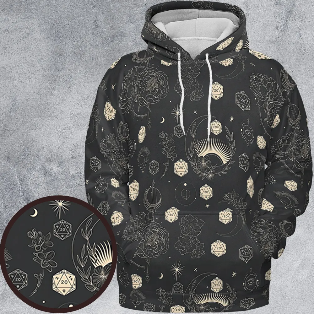 Explosion Dice All-over Print Hoodie - 1